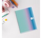 Cahier à spirale 'Notebook AURORA', A4, Santorini