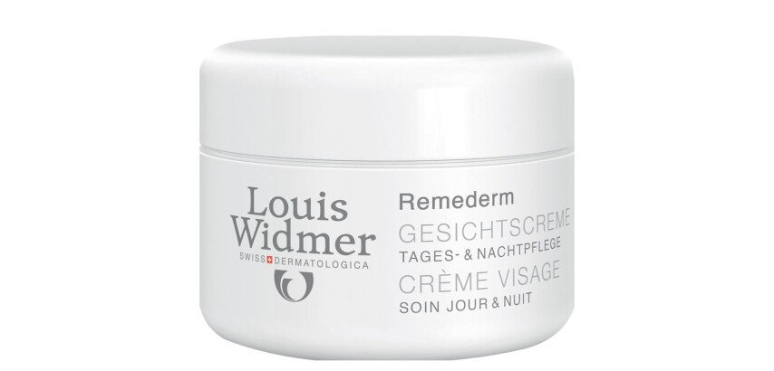 Crème visage sans parfum Remederm Louis Widmer - Pot de 50 ml