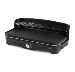 DOMO DO9260G Barbecue de table avec pare-brise - 2200W