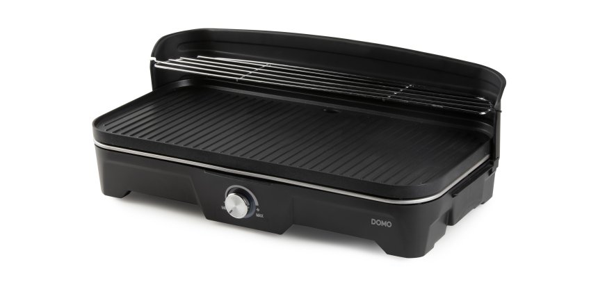 DOMO DO9260G Barbecue de table avec pare-brise - 2200W