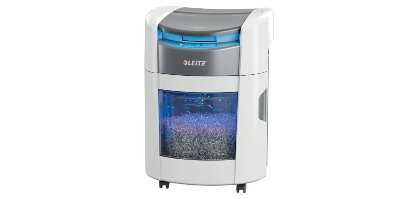 Destructora de papel de microcorte Leitz IQ OptiMax Autofeed Home Office 150 P5