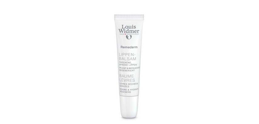 Lip balm without fragrance Remederm Louis Widmer - Tube of 15 ml