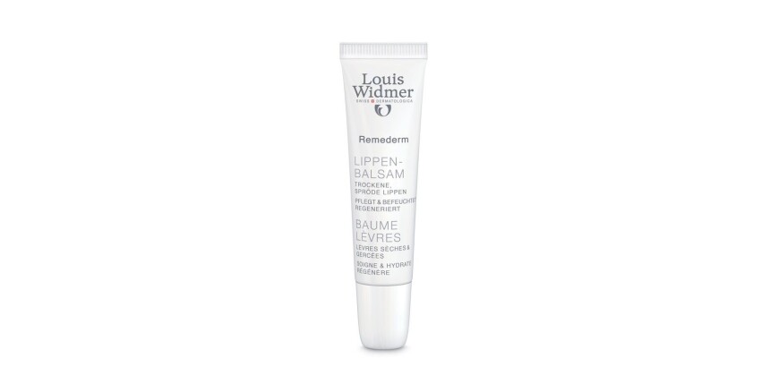 Baume à lèvres sans parfum Remederm Louis Widmer - Tube de 15 ml