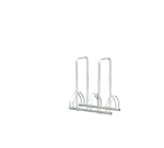 Râtelier 3 vélos avec 2 arceaux pour antivol