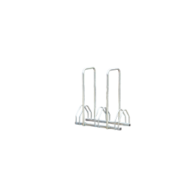 Râtelier 3 vélos avec 2 arceaux pour antivol