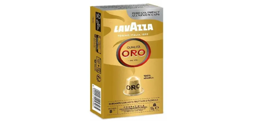 Cápsulas de café Lavazza Qualitá Oro  - Paquete de 10 unidades