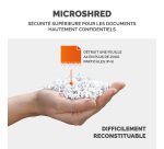 Destructeur Fellowes Powershred® 450M coupe micro-confettis