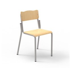 Chaise école Fabiano en hêtre - Taille T5 pour primaire (P3/P4)