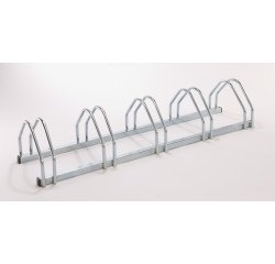 Râtelier 5 vélos  Finition galvanisé à chaude ep 70 microns