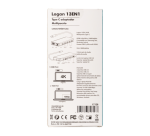 Dock station USB-C Logan 13 en 1 (HDMI 4K HD, VGA, RJ45, 6 x USB-A, SD, MicroSD)