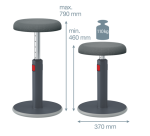 Taburete Leitz Ergo Cosy Active