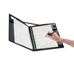 Classeur porte partitions anneaux Géode  plastifié - ALLEGRO VOCALYZ VIQUEL - Dos 3 cm