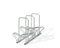 Range 6 vélos avec 3 arceaux antivol