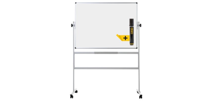 Pizarra Maya Volteable Lacada Magnética Doble Cara 150 x 120 cm