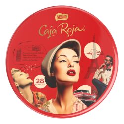Bombones caja roja de Nestlé - Surtido de 28 bombones