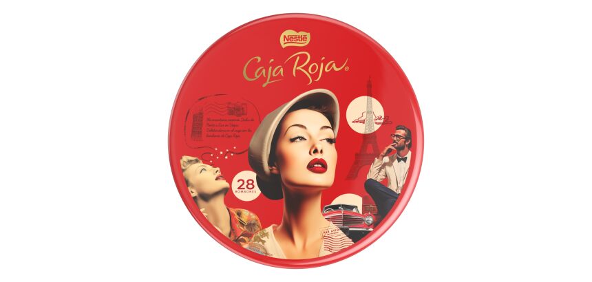 Bombones caja roja de Nestlé - Surtido de 28 bombones