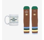 Kit Taza + Calcetines "Eres absolutamente genial" talla 36-41