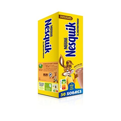 Sobres de Cacao Soluble Nesquick 13,5 g - Caja de 50 unidades