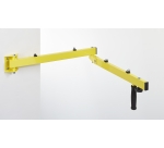 Bras support projecteur de quai et support radian chauffant