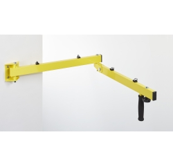 Bras support projecteur de quai et support radian chauffant