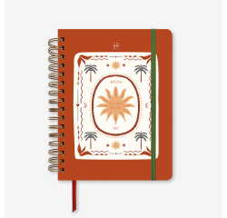Agenda Anual "Sunset" Día Página 2027

