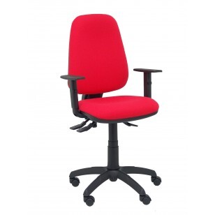 Tarancón tapizada brazos regulables - Rojo