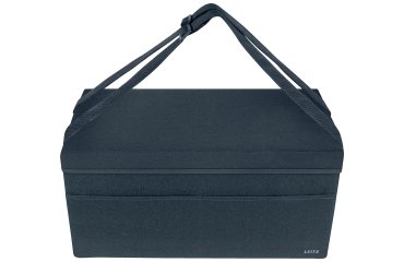 Bolsa de trabajo de tela con tapa Leitz