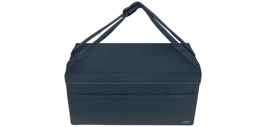 Bolsa de trabajo de tela con tapa Leitz