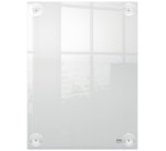 Porta póster acrílico transparente mural removible, A4