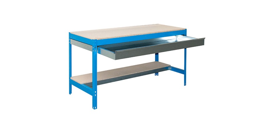 Banco de trabajo Simonwork bt0 box 1200 azul/madera