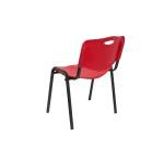 Lot de 4 chaises de réunion ROBLEDO PVC