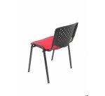 Silla confidente Pétrola - pack de  4 - Rojo