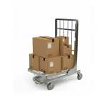 Chariot niveau constant acier zingué 100 kg 600 x 400 mm