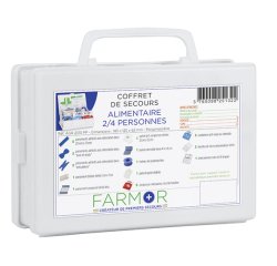 Coffret de secours Agro Alimentaire 2/4 personnes