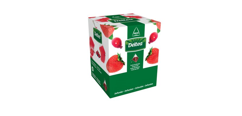 Infusiones Pirámides Frutas del Bosque Deltea - 20 unidades