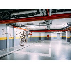 Support Vélo Mural Vertical