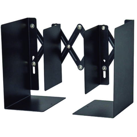 Sujetalibros telescópico ajustable - Negro