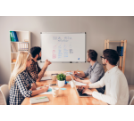 Tableau blanc laqué PREMIUM 120x240cm - Legamaster