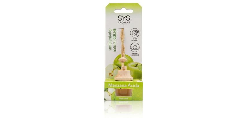 Ambientador Coche Manzada Ácida 7ml Style SYS