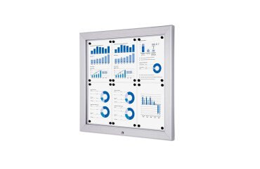 Vitrina Exterior Magnética Alpha 6 x A4