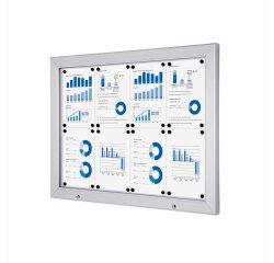 Vitrina Exterior Magnética Alpha 8 x A4