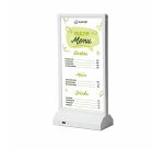 T Stand LED DL Blanco