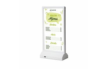 T Stand LED DL Blanco