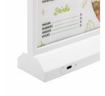 T Stand LED DL Blanco