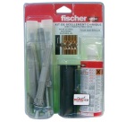 Kit scellement chimique - 150 mL - 4 tamis 16 x 130 - lot de 6 pièces