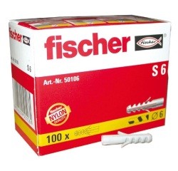 Cheville à expansion - S 8 x 40 - boîte de 100