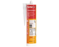 Mastic silicone - bâtiment - 280 mL - transparent