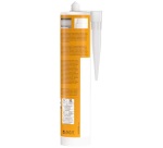 Mastic silicone - bâtiment - 280 mL - transparent