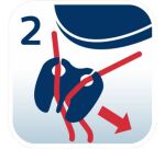 Housse pour table à repasser 112 x 34 cm - Cotton Classic S