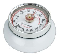 Minuteur aimanté Blanc
